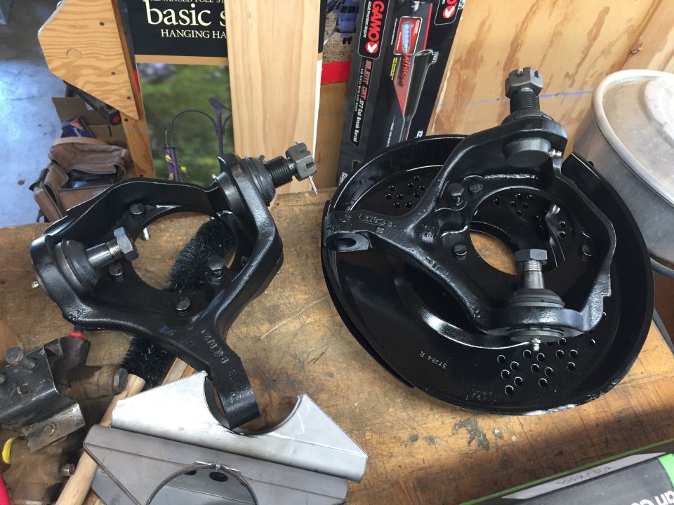 Restored Knuckles and Dust cover ready to be installed.