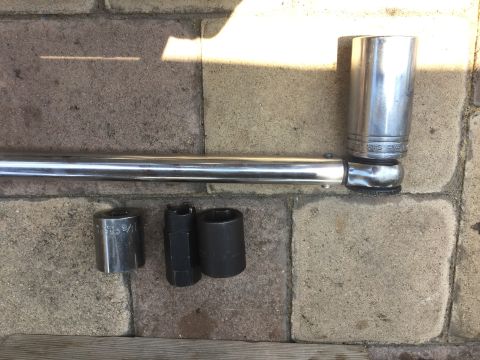 1978 Ford Bronco - Tools needed for the job.