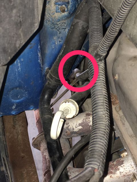 1995 Ford Bronco - Dump pipe from secondary air system