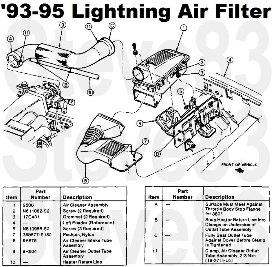 '93-95 Lightning Air Filter
IF THE IMAGE IS TOO SMALL, click it.

6 F6TZ9647FA Bracket