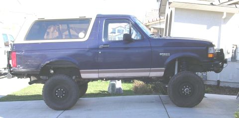 1994 Ford Bronco - rollers