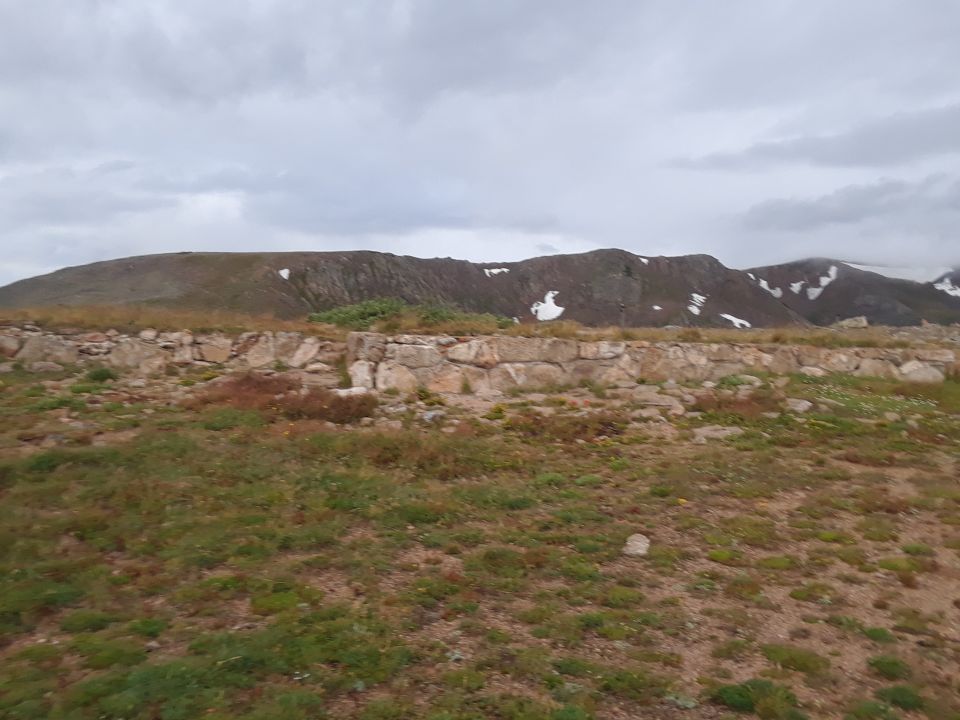 Hotel foundation looking North