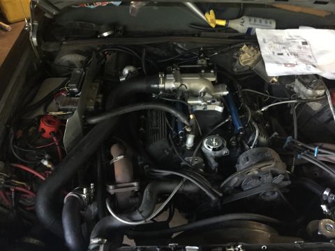 1981 Ford LTD - Harness installed on the car. It hides pretty well. I was going for an OEM fit and finish and I think it looks pretty close.
