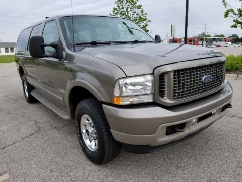 2003 Ford Excursion - This Ford Excursion SUV is shown from the front three-quarter angle.