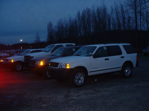 1999 Ford Crown Victoria - White SSP Explorer.