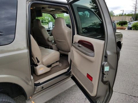 2003 Ford Excursion - Interior view of a 2003 Ford Excursion, highlighting the seating and door details.