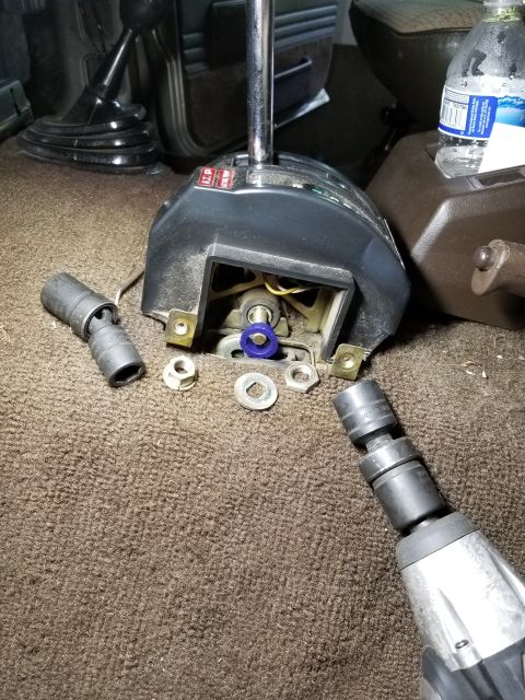 1988 Toyota Land Cruiser - I chose to disturb as LITTLE of the plastic as possible on this old truck, so I installed these bushings one at a time, from each side. The…