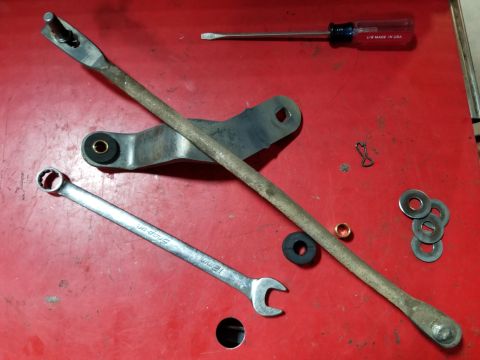 1988 Toyota Land Cruiser - These grommets are responsible for the shifter's action, against the transmission lever. The originals were dry & shrunken, causing a lot o…