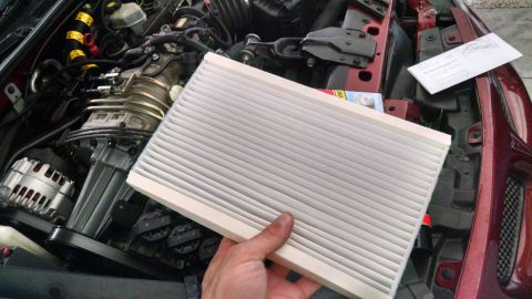 2002 Pontiac Grand Prix - This side goes toward the blower