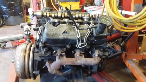 2003 Ford Ranger - Engine out of the truck. Converter had to come out with the engine. It would only move 1/32 of a turn.