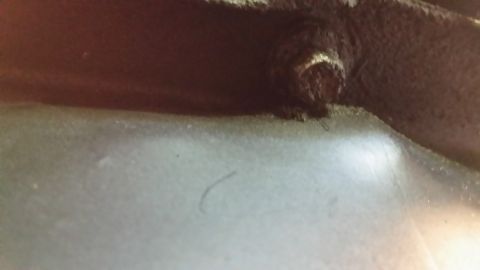 2003 Ford Ranger - The rod was thrown with sufficient force to dent the pan and close the gap between the pan and bolt enough to not be able to get a socket o…
