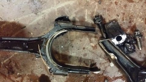 2003 Ford Ranger - I think that bearing is not supposed to look like that.
