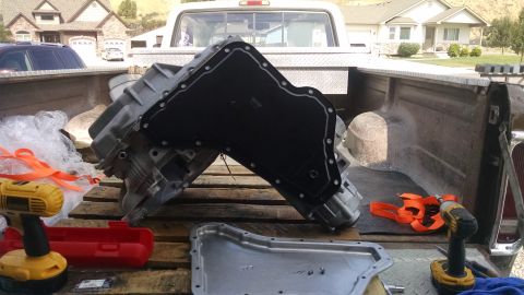 2002 Pontiac Grand Prix - Swapped dorman pan