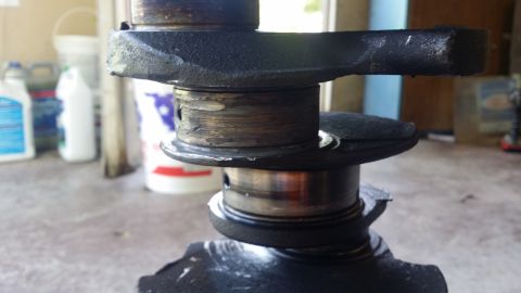 2003 Ford Ranger - Cylinder 1 and 4 rod journals.