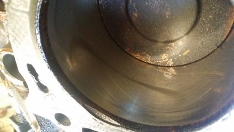 2003 Ford Ranger - Over 100k and can still clearly see the crosshatch. Someone took real good care of this engine. Some of the main and rod bearings did not e…