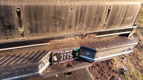 1996 Ford Bronco - Tailgate rust. Again another Ford ingenious design. I'll call these faults FIDs from now on.