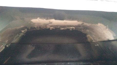 1996 Ford Bronco - I stripped the inner arch the best I could before painting.