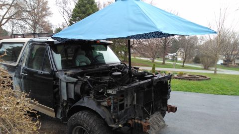 1996 Ford Bronco - I believe I achieved golden redneck status this day.