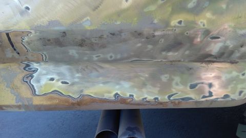 1996 Ford Bronco - Just as I thought I was getting out of the panel replacement stage, I found more rust. Another FID (ford-ingenious-design) of 1996. Mud wou…