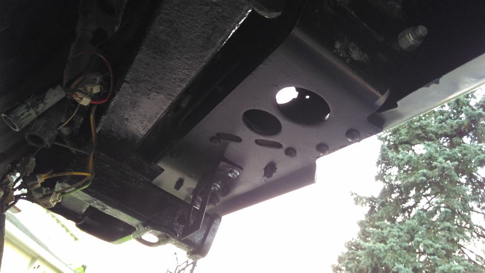 Rearview camera installed. Made the bracket out of sheet metal.