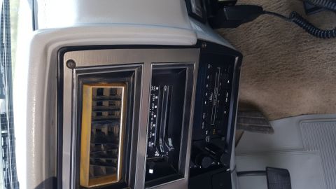1995 Ford Bronco - Interior view of a vehicle's dashboard, focusing on the climate control panel.