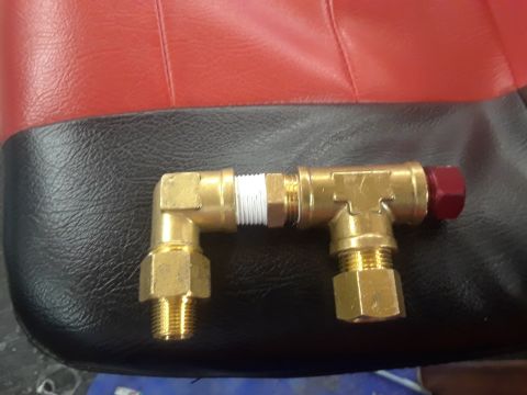 1985 Ford Bronco - Water temp sensor manifold