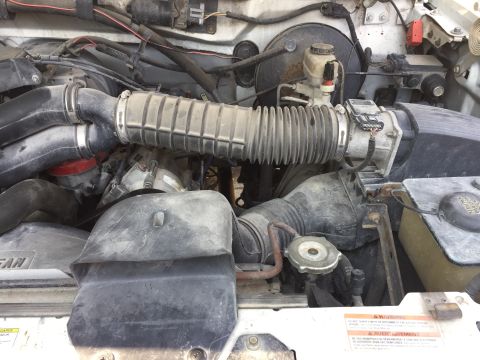 1996 Ford Bronco - Stock intake air tube to air box