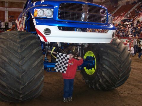 1994 Ford Bronco - Dustin under the Lone Eagle