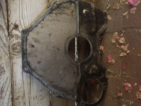 1986 Ford Bronco - This is a metal engine timing cover, not a 1986 Ford Bronco.