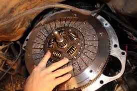 1986 Ford Bronco - Close-up of a clutch assembly, likely part of a transmission or drivetrain component.