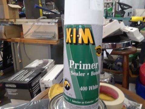 1985 Ford Bronco - Primer for dash surround