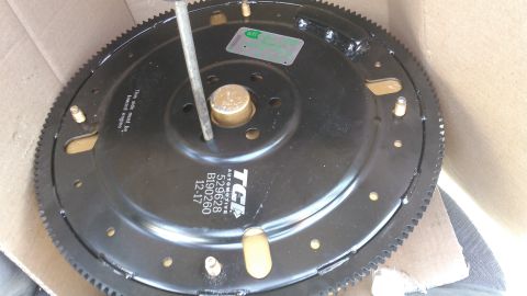 1996 Ford Bronco - i installed a new TCI flexplate. seen too many times how stock flexplates will break with big power and my friends destroyed his torque con…