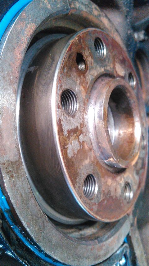 1996 Ford Bronco - repair sleeve installed