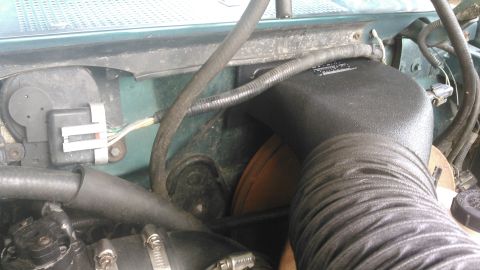 1996 Ford Bronco - it is formed to fit the shape of the firewall