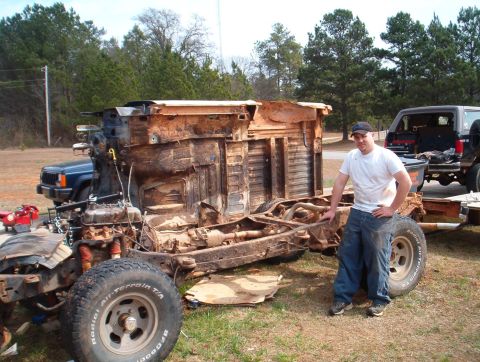1988 Ford Bronco - smooth.. helping .. with the roll...
