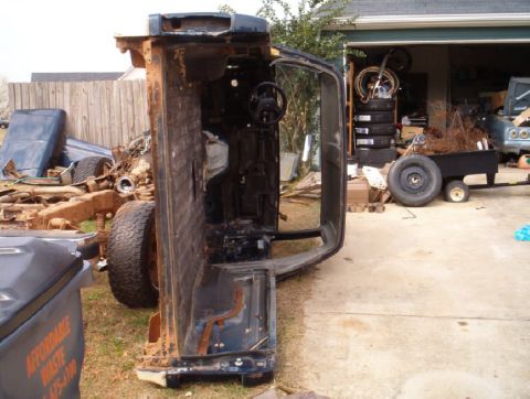 1988 Ford Bronco - homeowners association will be upset with this.