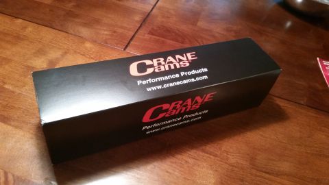 1981 Ford Bronco - Box for Crane Cams performance products, the company logo and website.