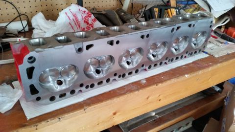 1981 Ford Bronco - An engine block is shown, likely a component from a larger vehicle.