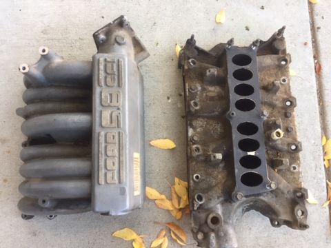 1995 Ford Bronco - Lower intake and Plenum