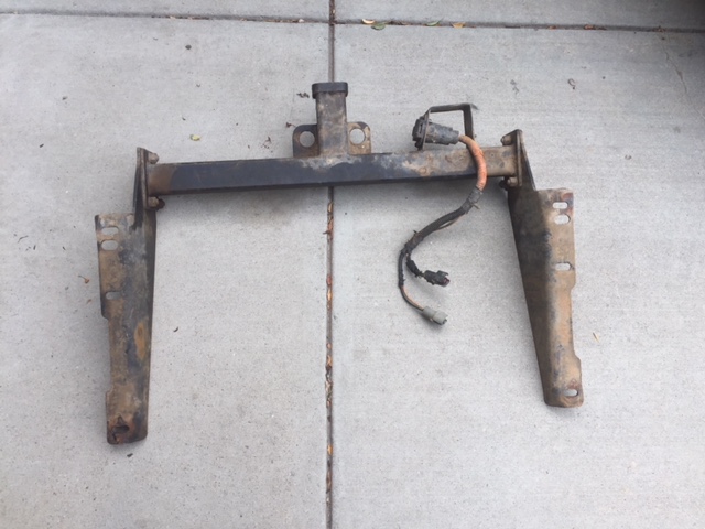 Receiver hitch with harness(no hardware)