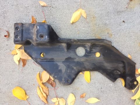 1995 Ford Bronco - Interior tailgate spare carrier bracket