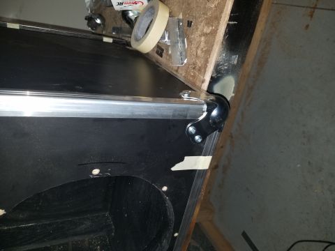 1994 Ford Bronco - A close-up view of a car stereo unit, likely an aftermarket installation.