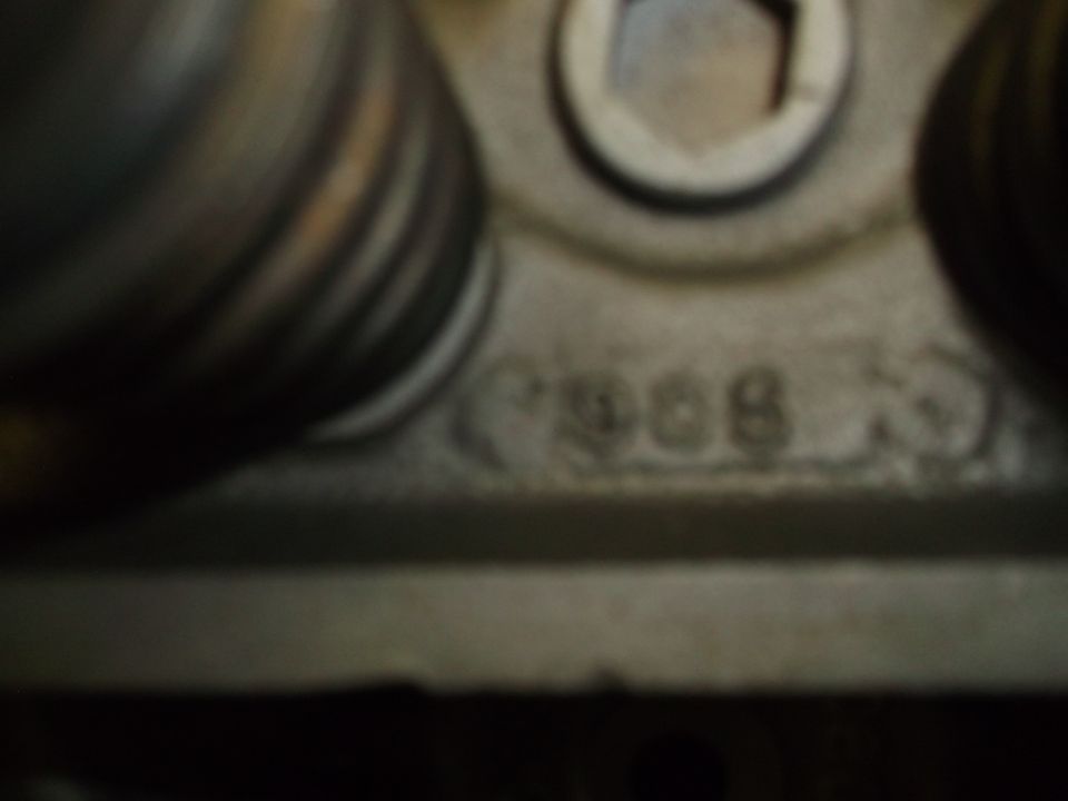 9C8 casting date. New valves, springs, retainers, etc..