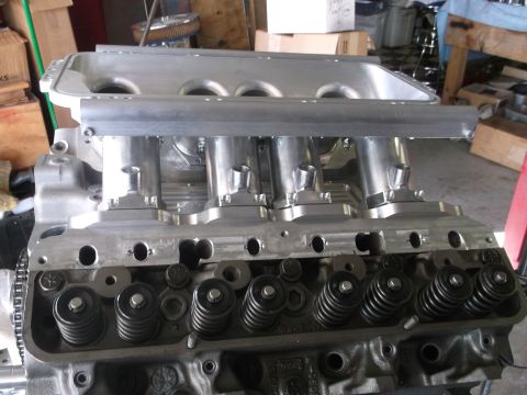 1967 Ford Mustang - Bryon's upper end parts that came from Jay Brown. Trial fitting only.