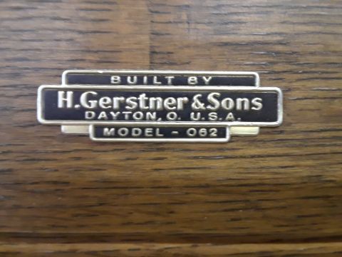 1994 Ford Bronco - A metal badge indicates this is a Gerstner & Sons Model 062, built in Dayton, Ohio.
