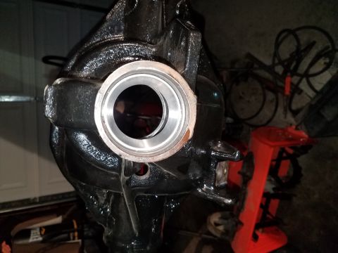 1996 Ford Bronco - Differential housing part shown with a bearing race. No year or vehicle identification visible.