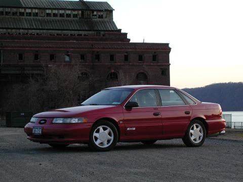 1992 Ford Taurus - Side Profile Dark