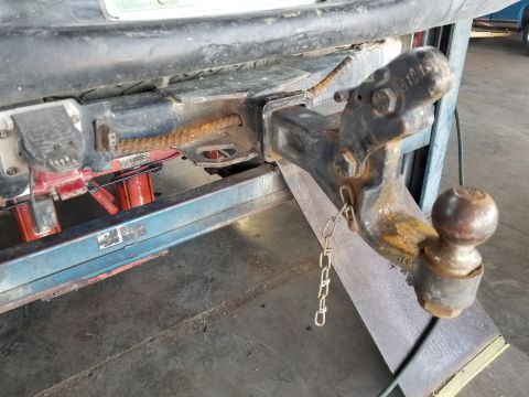 2004 Land Rover Land Rover - Good enough for a 1-ton commercial truck; hell, it's just a 6-ton pintle with a 2 5/16" ball. What's the worst that could happen?
