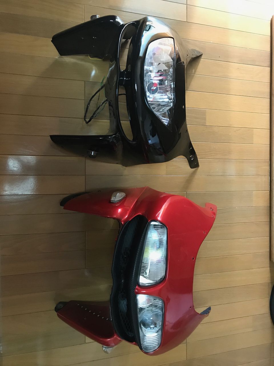 1998 ZX9R fairing comparison