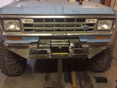 1985 Ford Bronco II - New fabbed bumper